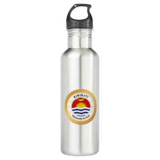Kiribati Flag 710 Ml Water Bottle
