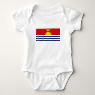 Kiribati Flag Baby Bodysuit
