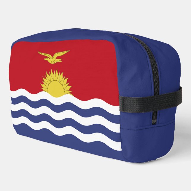 Kiribati flag dopp kit (Left Corner)