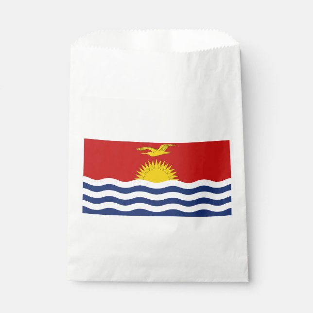 Kiribati Flag Favour Bags (Front)
