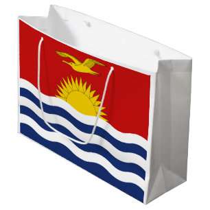Kiribati Flag Large Gift Bag