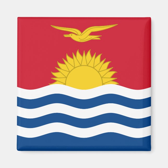 Kiribati Flag Magnet (Front)