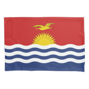 Kiribati Flag Pillowcase