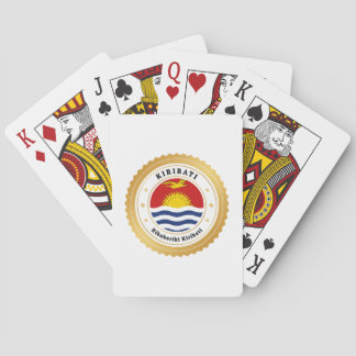 Kiribati Flag Playing Cards
