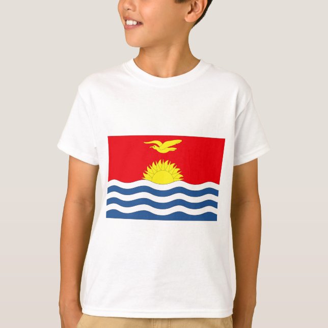 Kiribati Flag T-Shirt (Front)