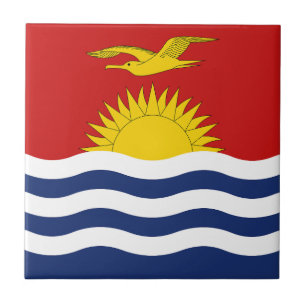 Kiribati Flag Tile