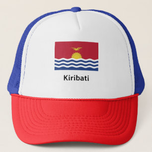 Kiribati Flag Trucker Hat