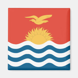 Kiribati High quality Flag Magnet