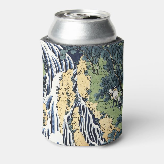 Kirifuri waterfall near Kurokami mountain Housai   Can Cooler (Can Back)