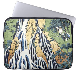 Kirifuri waterfall near Kurokami mountain Housai  Laptop Sleeve