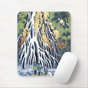 Kirifuri waterfall near Kurokami mountain Housai Mouse Mat