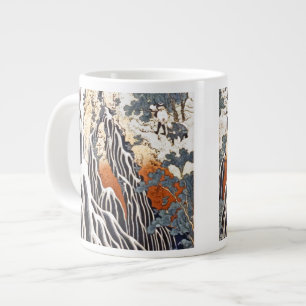 Kirifuri Waterfall on Mount Kurokami in Shimotsuke Large Coffee Mug