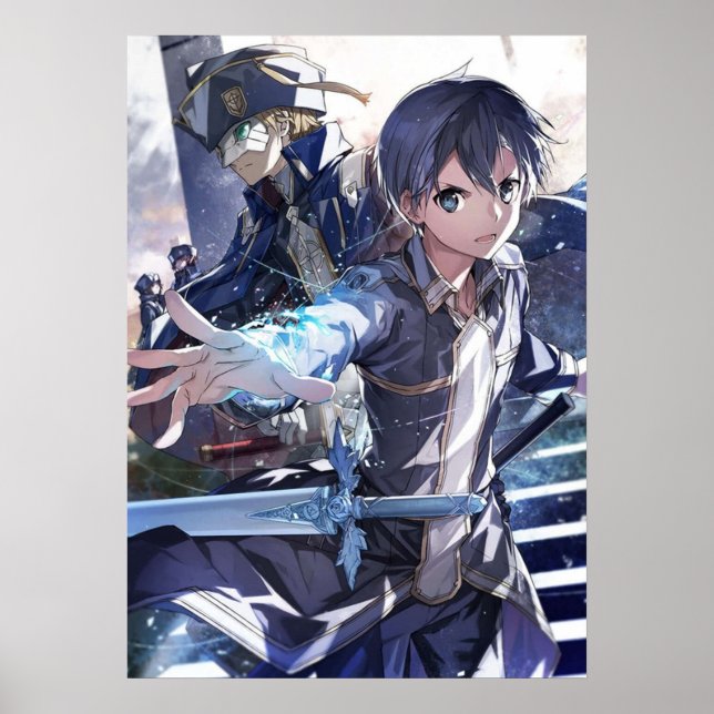 Kirito and Eugeo in Alicization  Poster (Front)