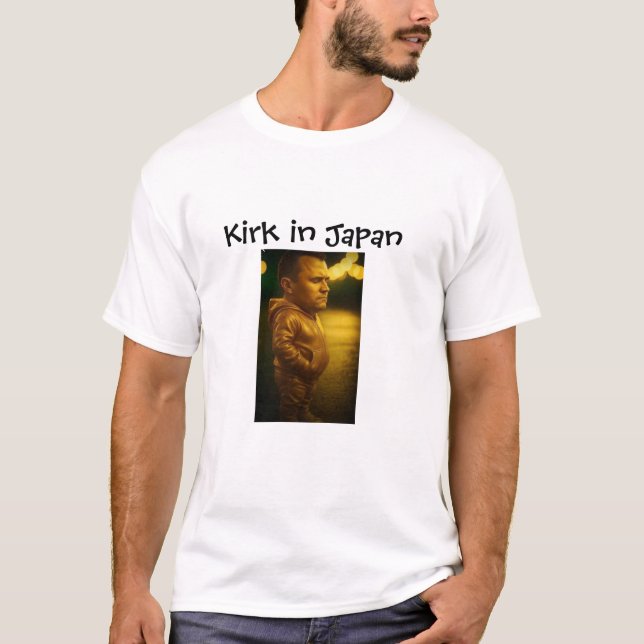 Kirk in Japan T-Shirt (Front)