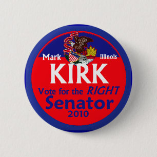 KIRK Senate 2010 Button