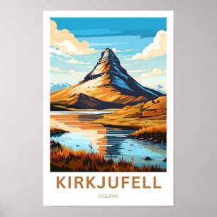 Kirkjufell Iceland Travel Print