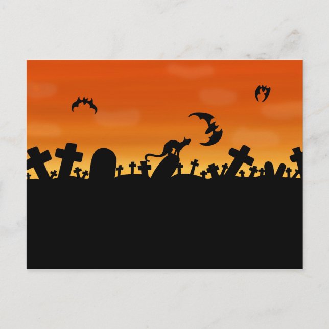 Kirkjugarður Postcard (Front)