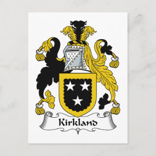 Kirkland Family Crest Postcard
