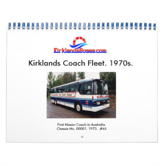 Kirklands Bus and Coach Fleet Calendar