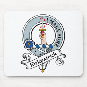 Kirkpatrick Clan Badge Mouse Mat