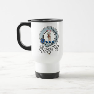 Kirkpatrick Clan Badge Travel Mug