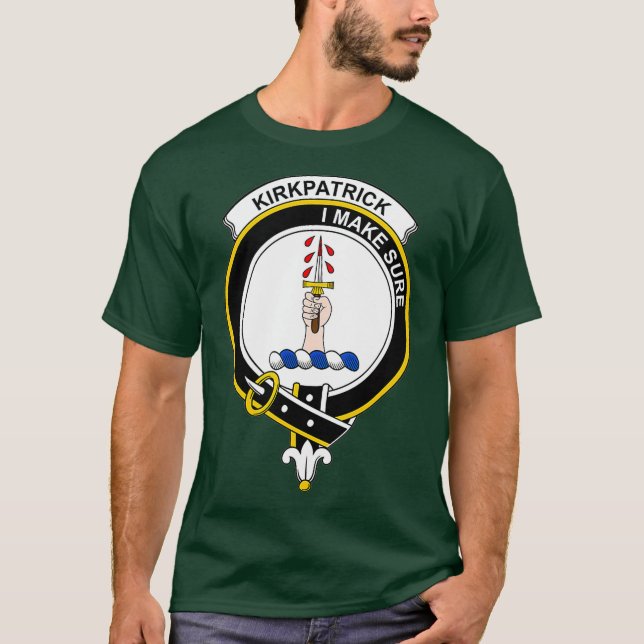 Kirkpatrick Coat of Arms  Family Crest T-Shirt (Front)