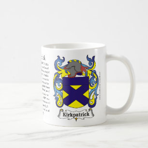 Kirkpatrick Family Coat of Arms Mug