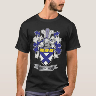 Kirkpatrick Family Crest Coat of Arms T-Shirt