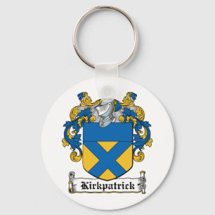 Kirkpatrick Family Crest Key Ring