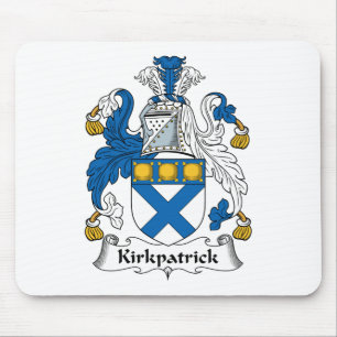 Kirkpatrick Family Crest Mouse Mat