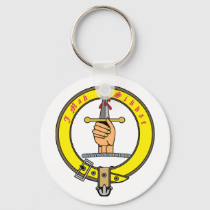 Kirkpatrick Kilpatrick Clan Badge Key Ring