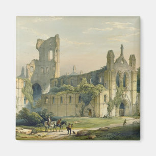 Kirkstall Abbey from the North West, from 'The Mon Magnet