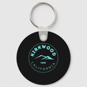 Kirkwood California Mountain Town - Elevated Ca Sk Key Ring