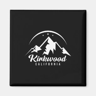 Kirkwood California Ski Resort Skiing Snowboarding Magnet