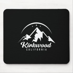 Kirkwood California Ski Resort Skiing Snowboarding Mouse Mat