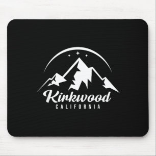 Kirkwood california ski resort skiing snowboarding mouse mat