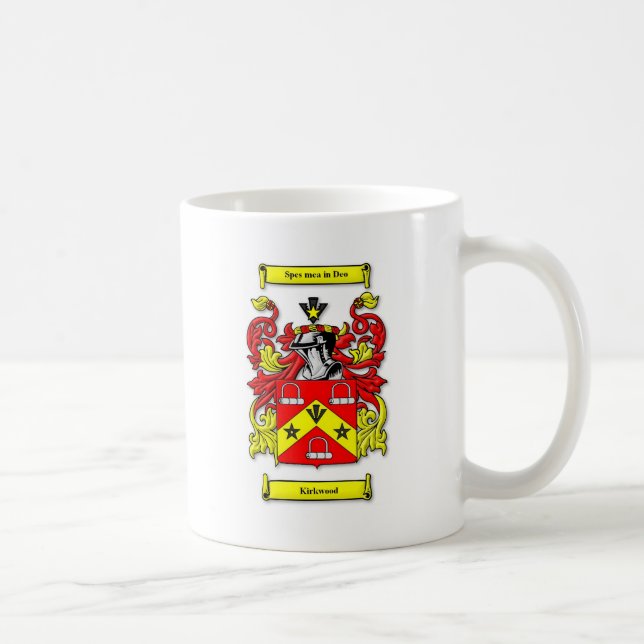 Kirkwood Coat of Arms Coffee Mug (Right)