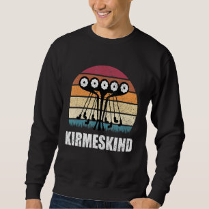 Kirmeskind Showers And Kirmes Roller Coaster Sweatshirt
