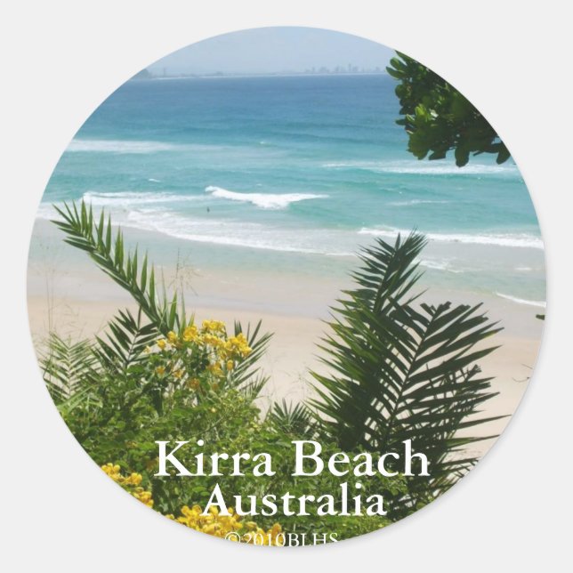 Kirra Beach Sticker #2 (Front)