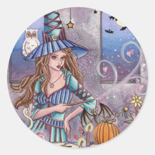 Kirra - Witch and Owl Sticker