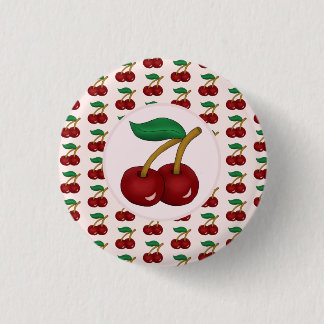 Kirschen 3 Cm Round Badge