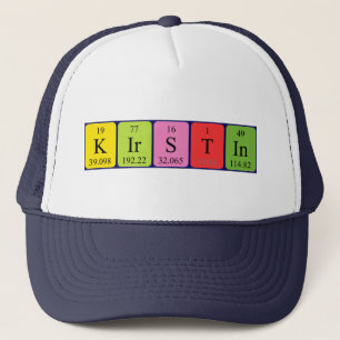Kirstin periodic table name hat