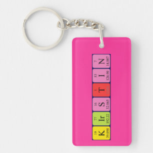 Kirstin periodic table name keyring