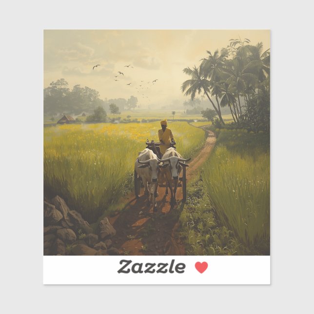 Kisan Farming Life Painting Images (Sheet)