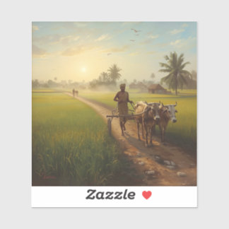 Kisan Farming Life Painting Images