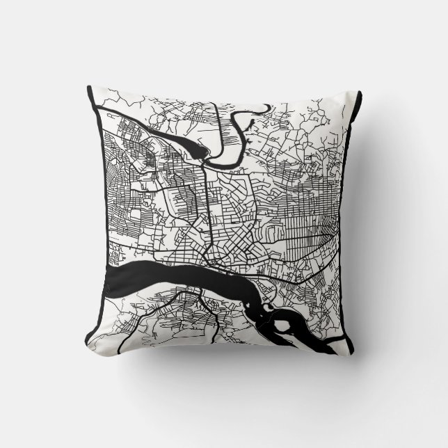 Kisangani Democratic Republic of the Congo City  Cushion (Front)