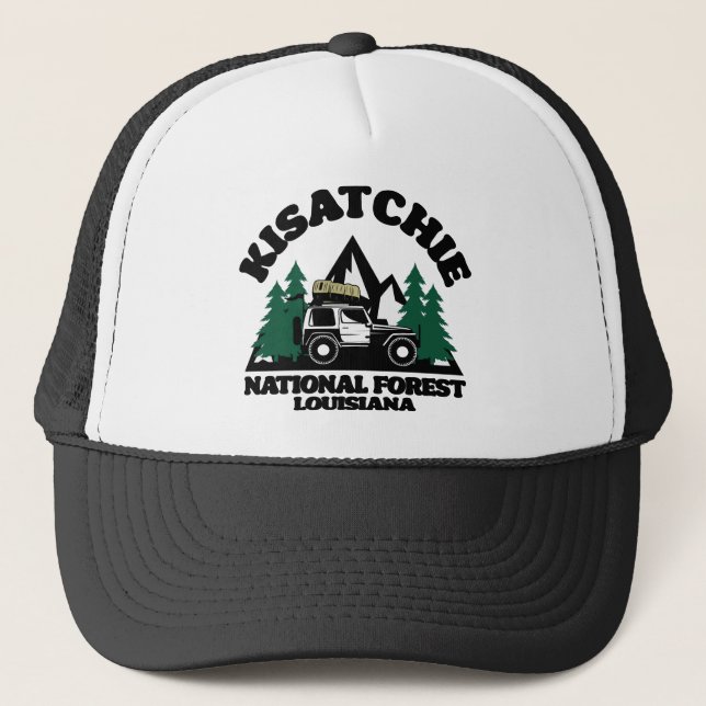 Kisatchie National Forest Louisiana Trucker Hat (Front)