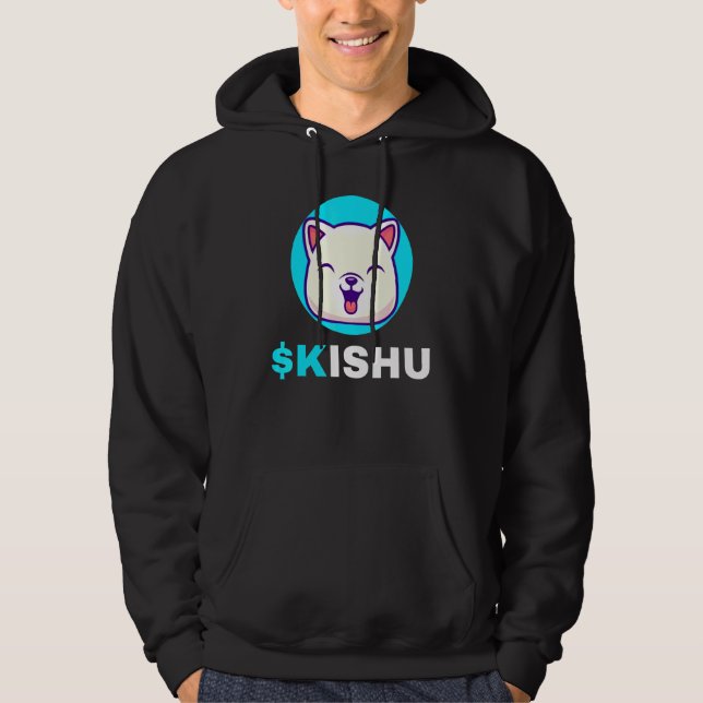 Kishu Kishu Inu Coin Token Crypto Hoodie (Front)