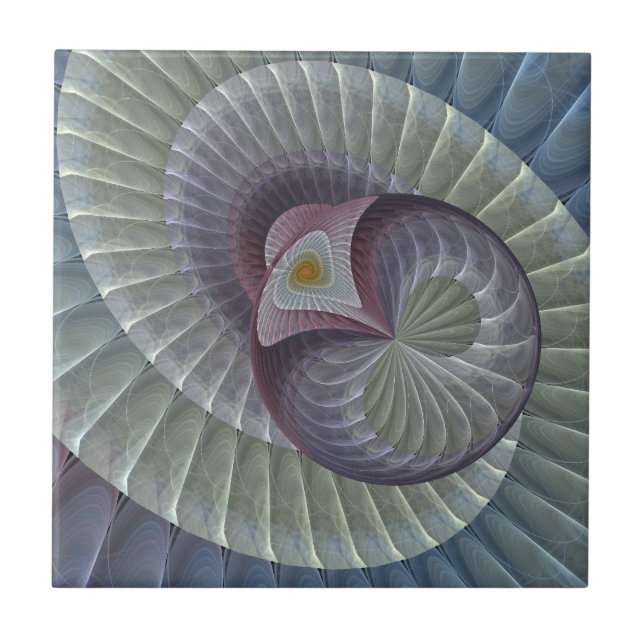 Kismet Abstract Pastel Sphere Tile (Front)