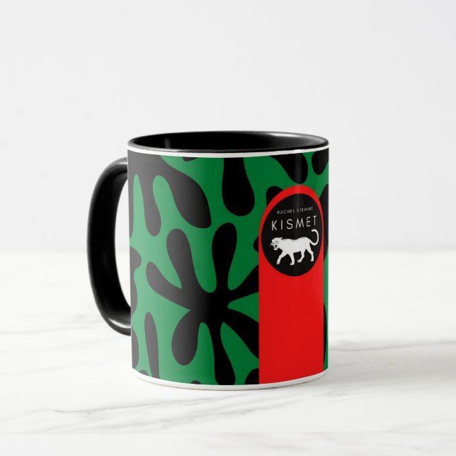Kismet Green Mug (Front Left)